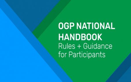 The OGP Support Unit developed the new OGP National Handbook: Rules and Guidance for Participants